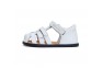 1 - D.D.Step Barefoot valged sandaalid tüdrukutele 20-25 s. G076-41876A