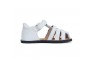 3 - D.D.Step Barefoot valged sandaalid tüdrukutele 20-25 s. G076-41876A