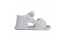 3 - D.D.Step Barefoot hõbedased sandaalid tüdrukutele 20-25 s. G076-41333C