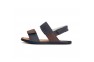 1 - D.D.Step Barefoot tumesinised sandaalid poistele 32-37 s. G076-41539BL