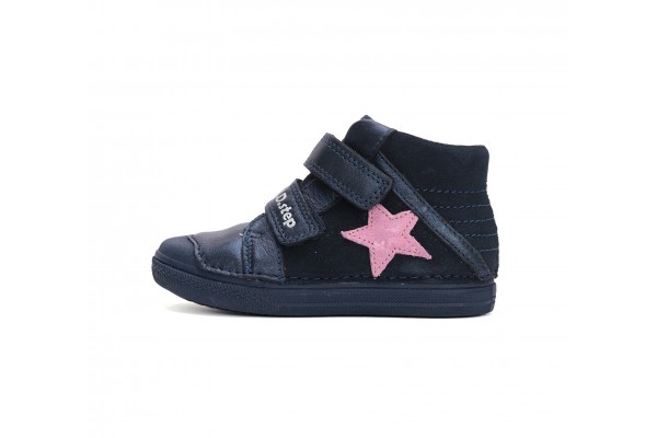 D.D.Step tumesinised kingad tüdrukutele 25-30 s. A049-42271DM D.D.Step tumesinised kingad tüdrukutele 25-30 s. A049-42271DM