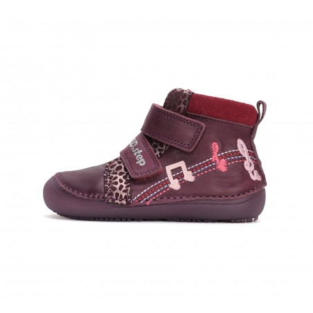 D.D.Step Barefoot punased kingad tüdrukutele 31-36 s. A063-42517L