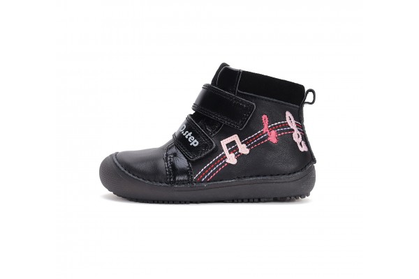D.D.Step Barefoot mustad kingad tüdrukutele 25-30 s. A063-42517AM D.D.Step Barefoot mustad kingad tüdrukutele 25-30 s. A063-42517AM