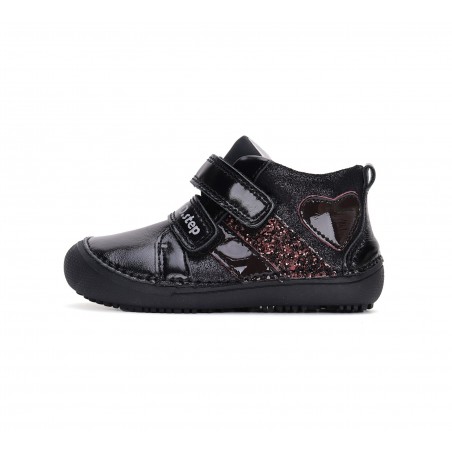 D.D.Step Barefoot mustad kingad tüdrukutele 25-30 s. S063-42767M