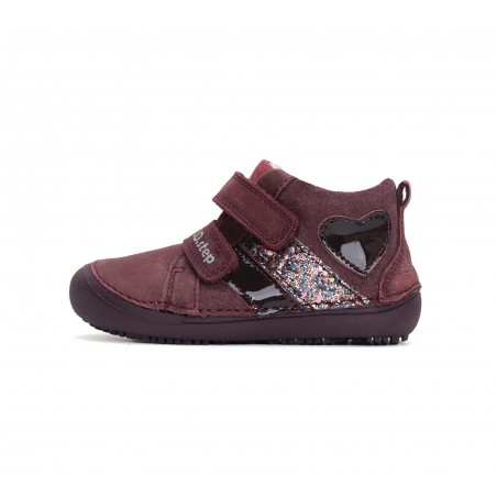 D.D.Step Barefoot Burgundia kingad tüdrukutele 31-36 s. S063-42767AL