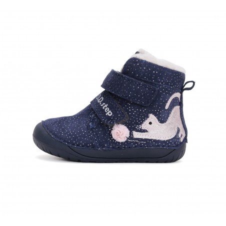 D.D.Step Barefoot kunstkarusnahast voodriga kingad 20-25 s. W070-42110