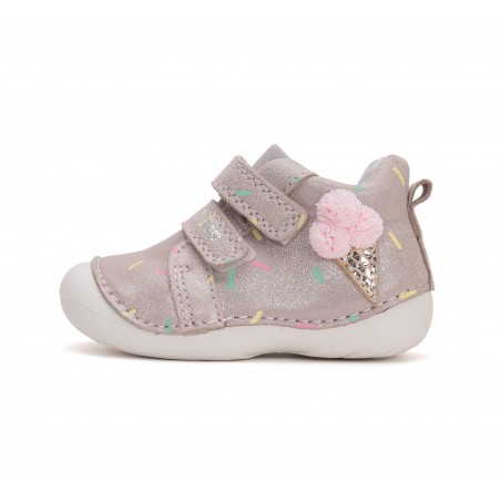 D.D.Step hõbedased kingad tüdrukutele 19-24 s. S015-51219A