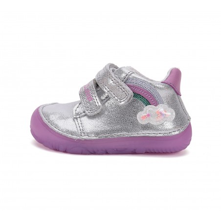 D.D.Step paljajalu hõbedased kingad tüdrukutele 20-25 s. S073-51424