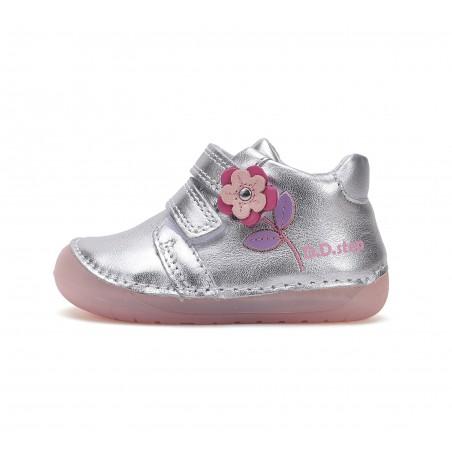 D.D.Step paljajalu hõbedased kingad tüdrukutele 20-25 s. S070-51171A