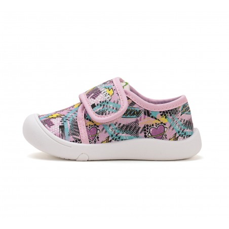 D.D.Step roosad canvas-jalatsid tüdrukutele 28-33 s.  C100-51718L