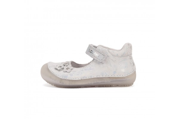 D.D.Step barefoot hõbedased kingad tüdrukutele 31-36 s. H063-51878L D.D.Step barefoot hõbedased kingad tüdrukutele 31-36 s. H063-51878L