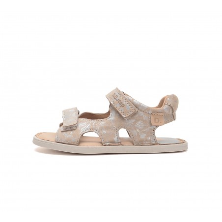 Kreemikad barefoot sandaalid tüdrukutele 32-37 s. G076-51995BL