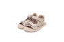 7 - Kreemikad barefoot sandaalid tüdrukutele 32-37 s. G076-51995BL