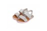 6 - D.D.Step barefoot hõbedased sandaalid tüdrukutele 32-37 s. G076-41539AL