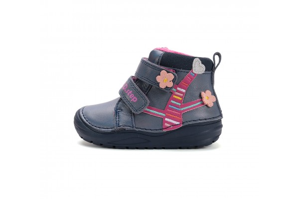 D.D.Step tumesinised kingad tüdrukutele 20-25 s. S071-52810A D.D.Step tumesinised kingad tüdrukutele 20-25 s. S071-52810A
