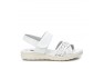4 - Xti sandaalid White Textile